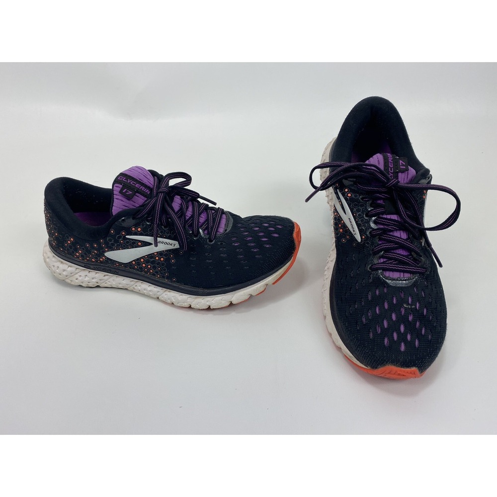 Brooks Glycerin 17 1202832A059 Running Shoes Women's Size‎ 7.5 Black